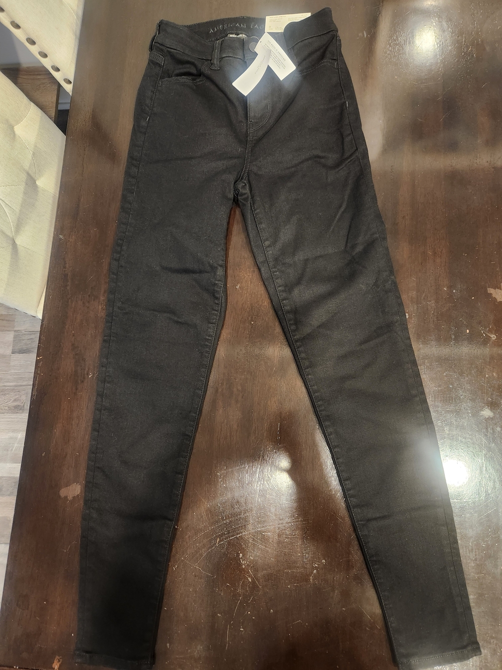 American Eagle Women's Curvy Hi-Rise Jegging next level stretch